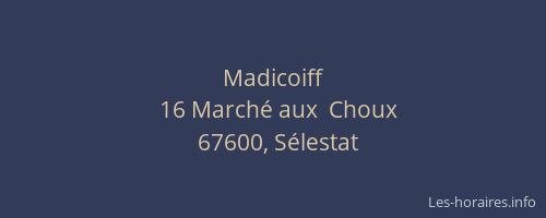 Madicoiff