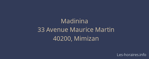 Madinina