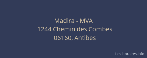 Madira - MVA