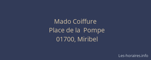 Mado Coiffure