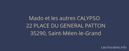 Mado et les autres CALYPSO