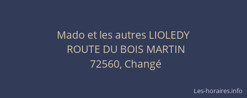 Mado et les autres LIOLEDY