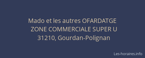 Mado et les autres OFARDATGE
