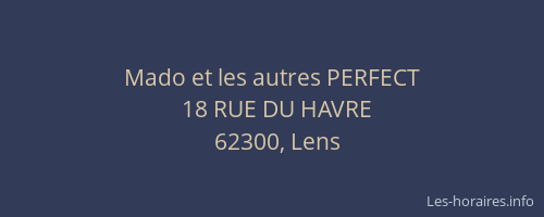 Mado et les autres PERFECT