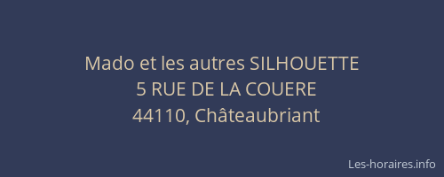 Mado et les autres SILHOUETTE