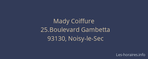 Mady Coiffure