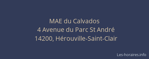 MAE du Calvados