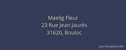 Maelig Fleur