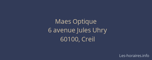 Maes Optique