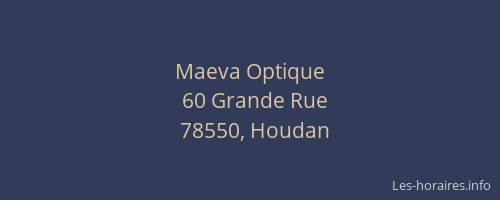 Maeva Optique