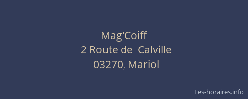 Mag'Coiff