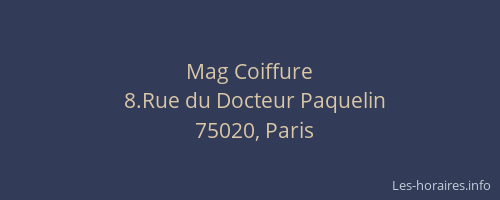 Mag Coiffure