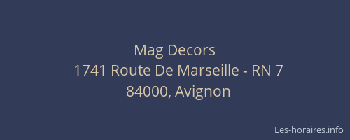 Mag Decors