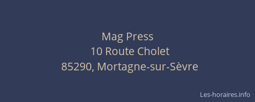 Mag Press