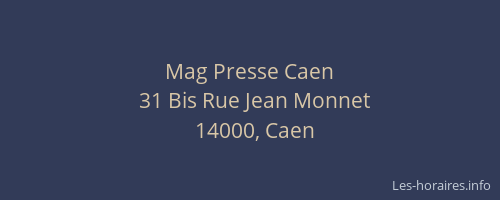 Mag Presse Caen