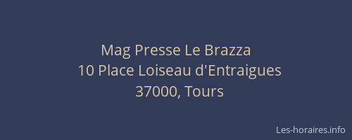 Mag Presse Le Brazza