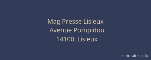 Mag Presse Lisieux