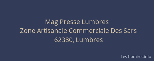 Mag Presse Lumbres
