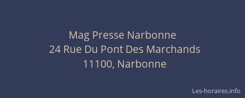 Mag Presse Narbonne