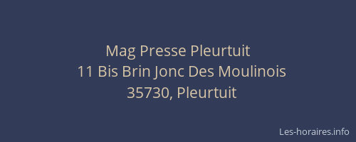 Mag Presse Pleurtuit