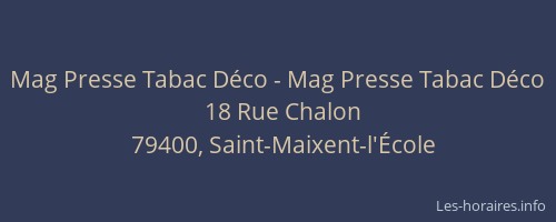 Mag Presse Tabac D&eacute;co - Mag Presse Tabac D&eacute;co