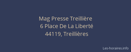Mag Presse Treillière