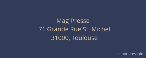 Mag Presse