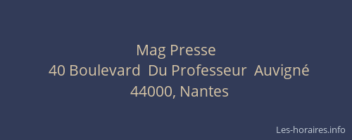 Mag Presse