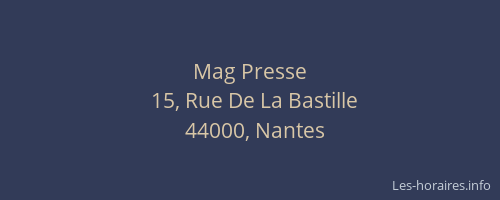 Mag Presse