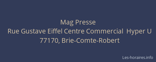 Mag Presse
