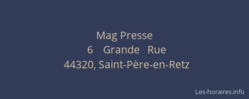 Mag Presse