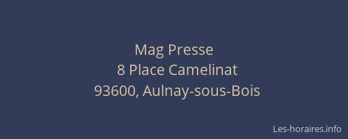 Mag Presse