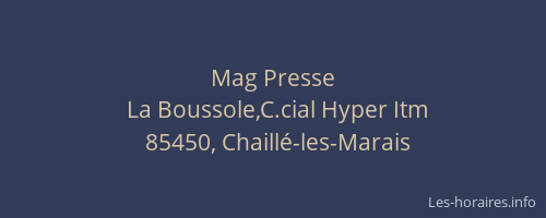 Mag Presse