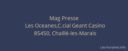 Mag Presse