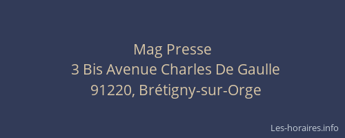 Mag Presse