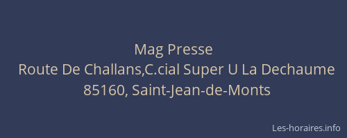 Mag Presse