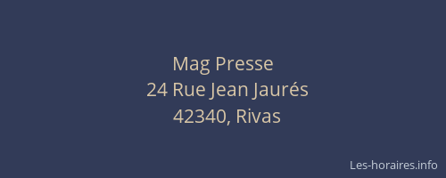 Mag Presse