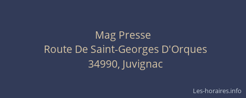 Mag Presse