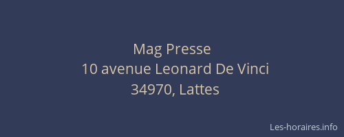 Mag Presse