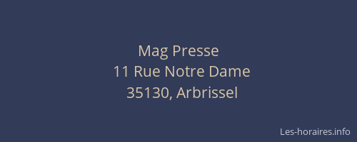 Mag Presse