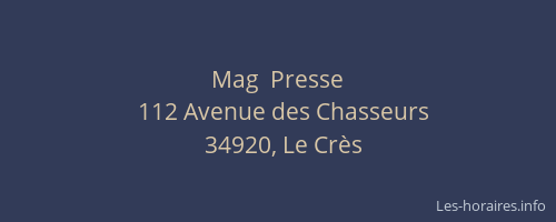 Mag  Presse