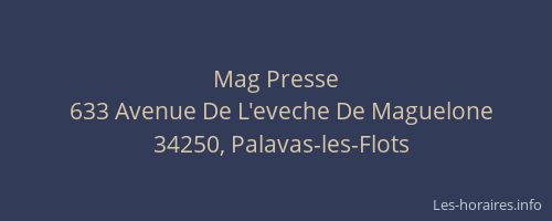 Mag Presse
