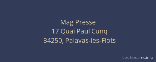 Mag Presse
