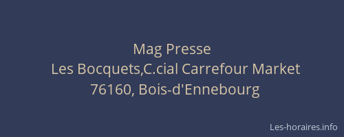 Mag Presse