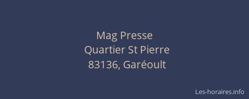 Mag Presse