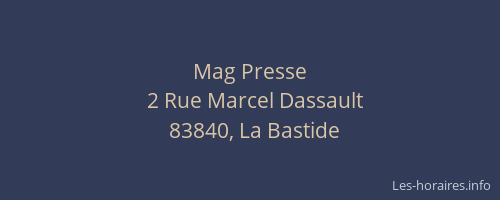 Mag Presse