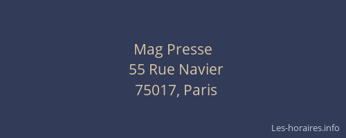 Mag Presse