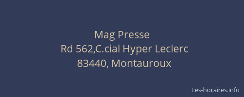 Mag Presse