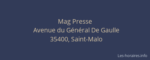 Mag Presse