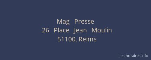 Mag   Presse